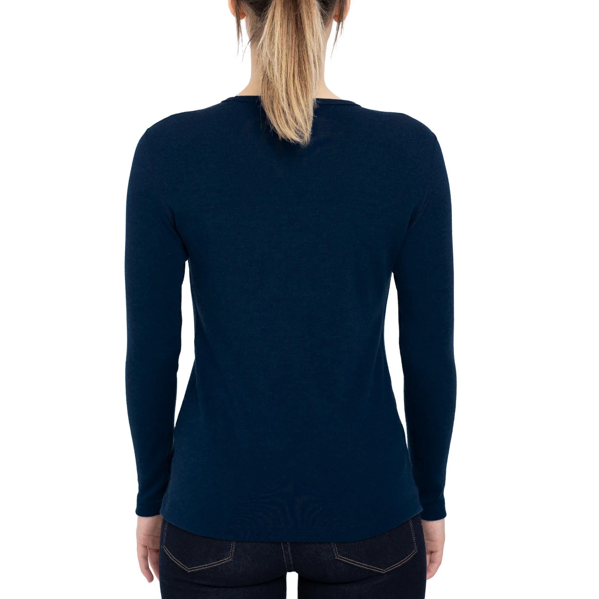 Women's 250 Thermal Long Sleeve Crew Dark Blue