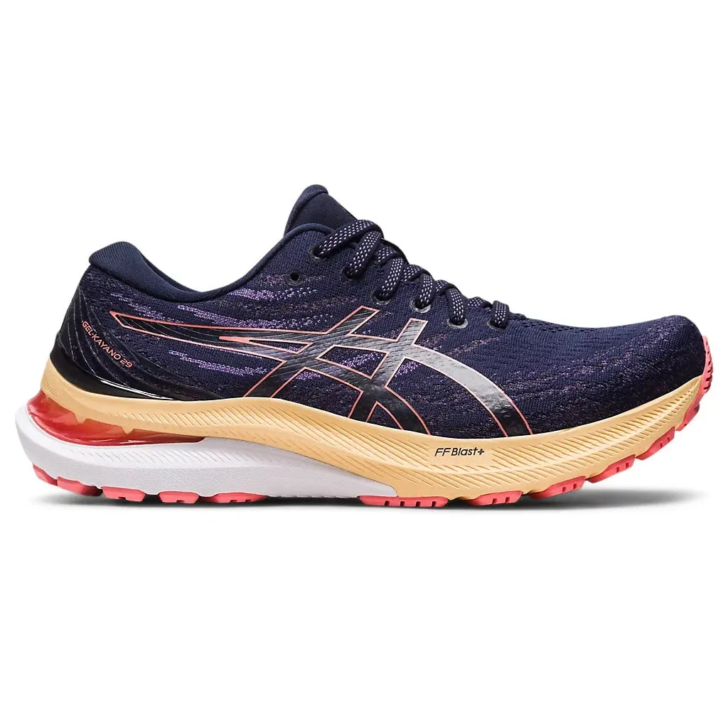 Women's Asics Gel-Kayano 29 Midnight/Papaya