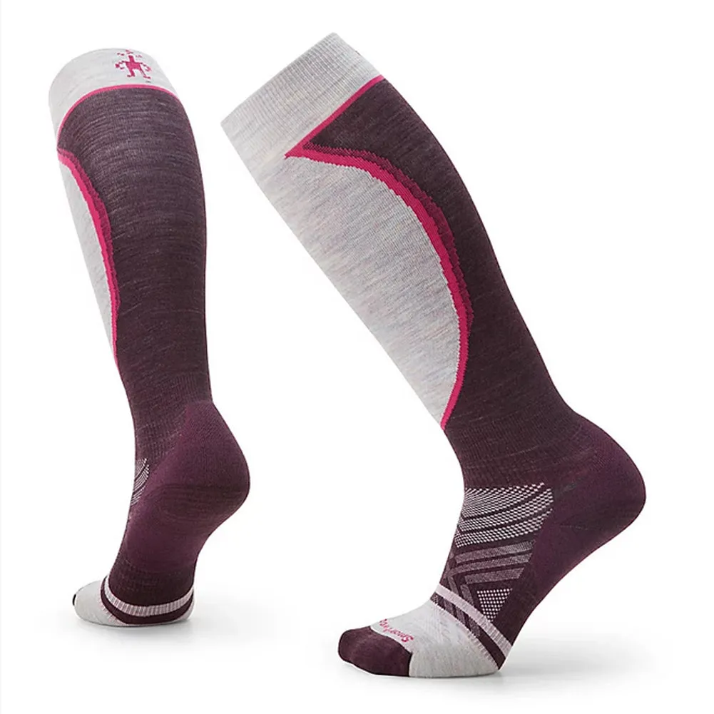 Women's Ski Targeted Cushion Over the Calf Socks - SW001862