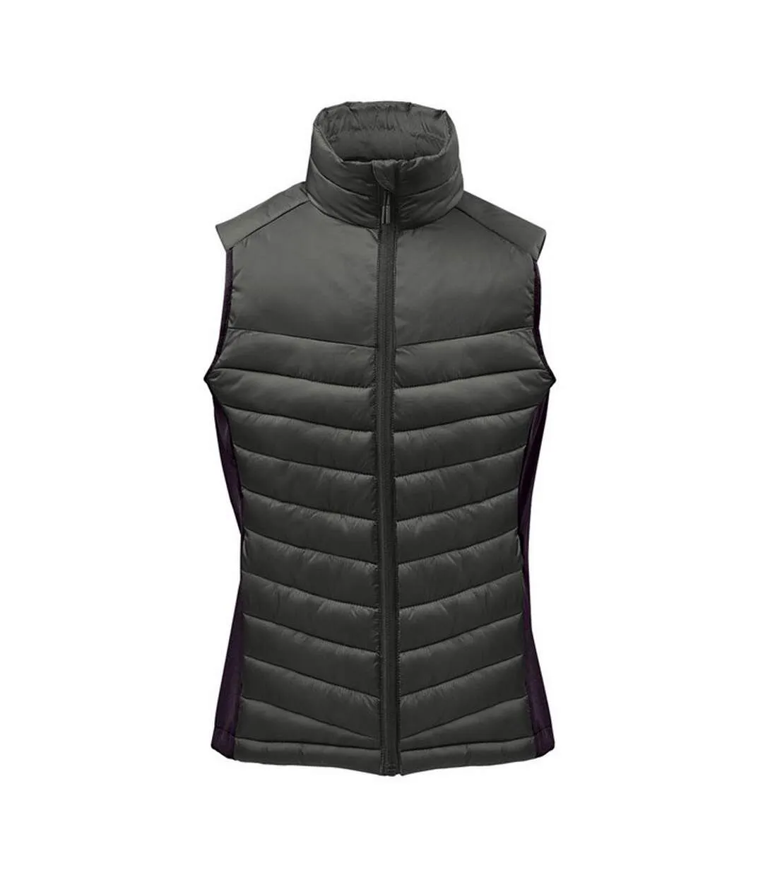 Womens/ladies montserrat thermal gilet granite/black Stormtech