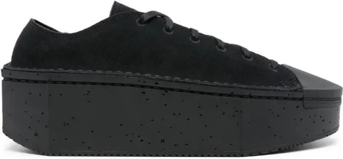 Y-3 Kyasu Low platform sneakers Black