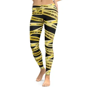 Yellow Tape Leggings